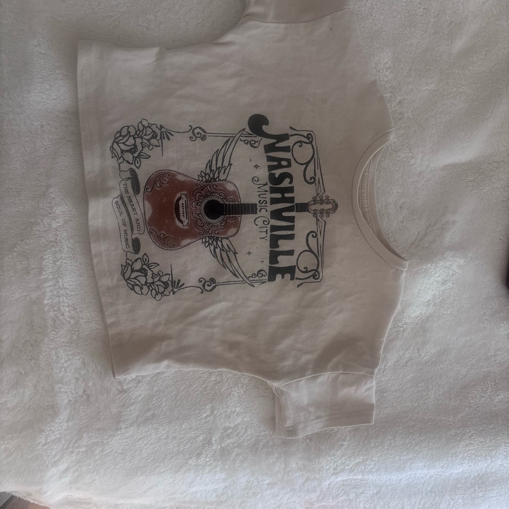Nashville Kids Cream Graphic T-Shirt
